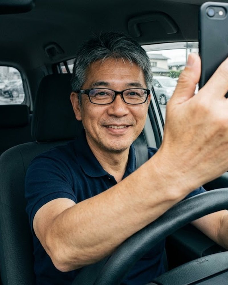 見本C 自撮り